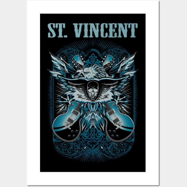 ST VINCENT BAND Wall Art by Angelic Cyberpunk